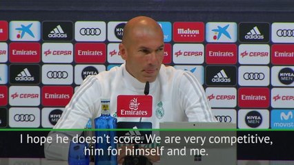 Zidane prepares for 'strange' clash against son Enzo