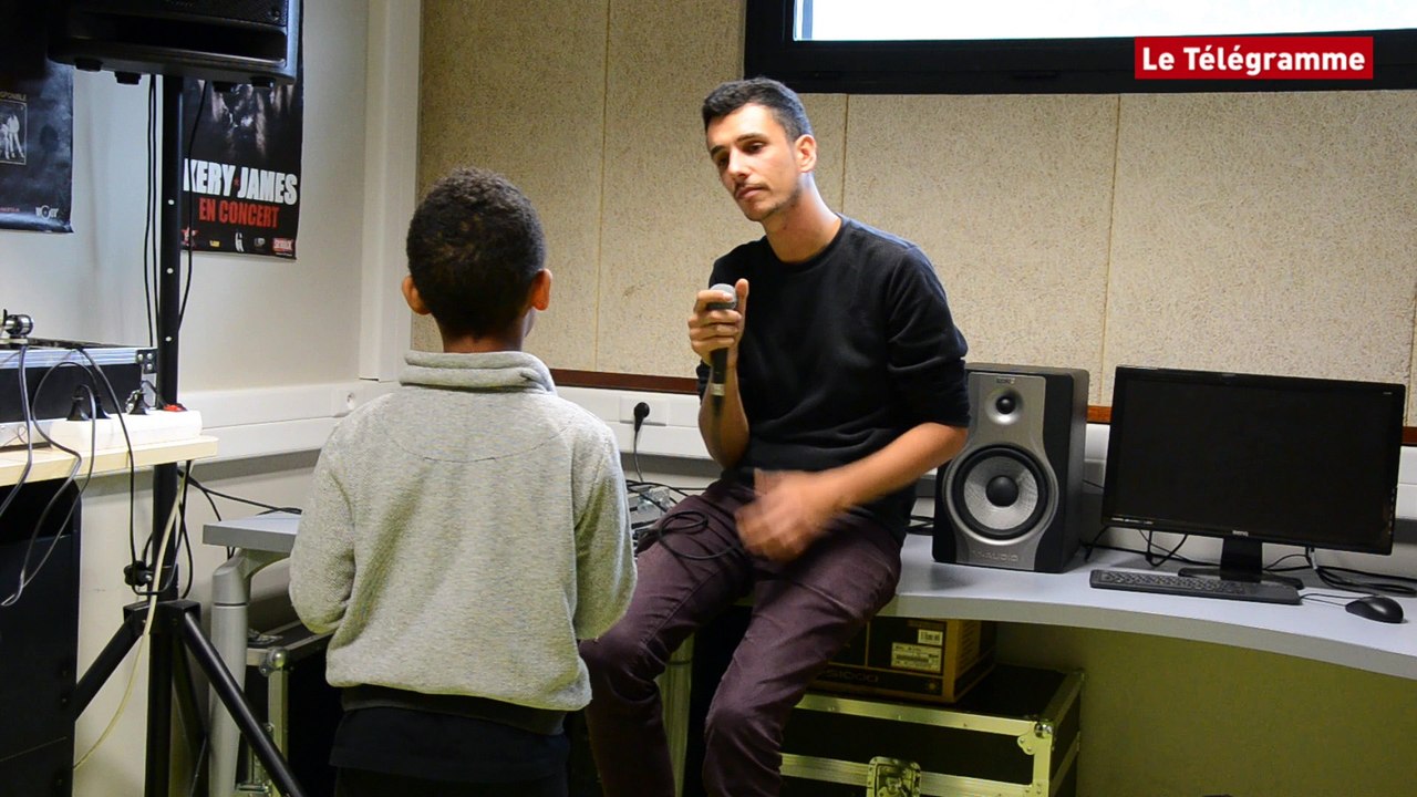 Quimper. Initiation au beat box avec Mickaël