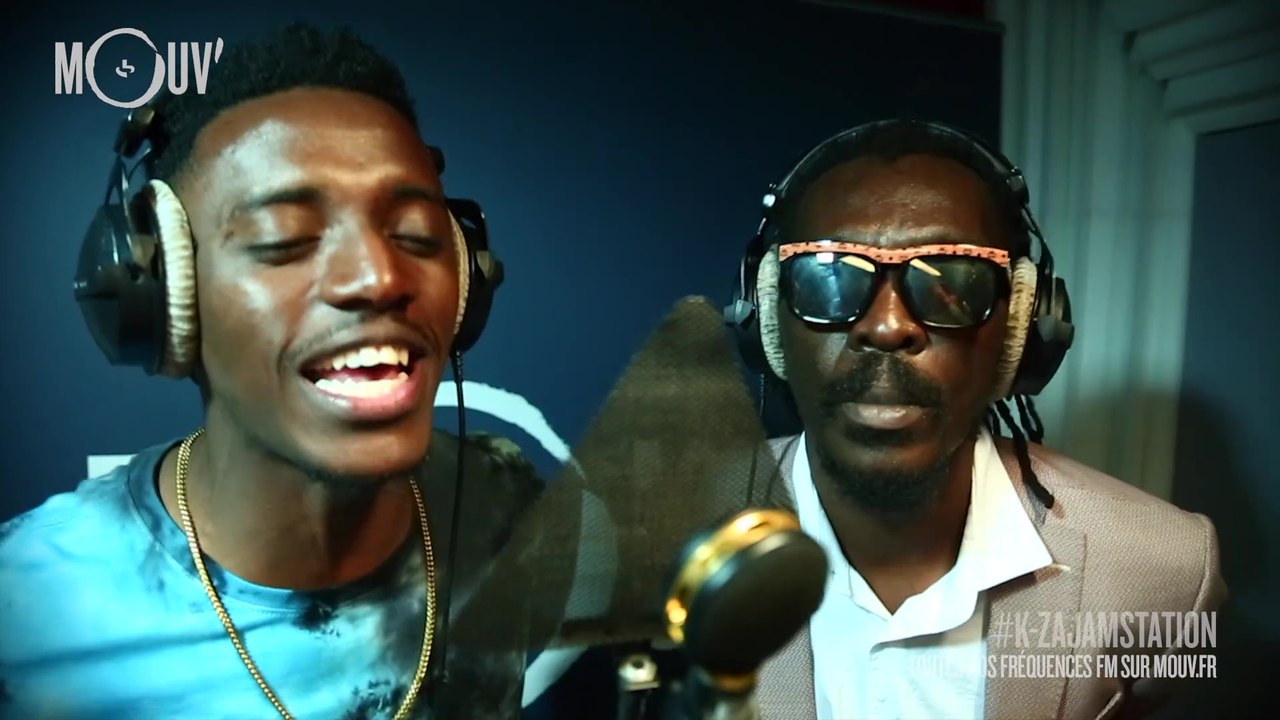 ANTHONY B & ROMAIN VIRGO  : "Medley / Real Rock Riddim"  (live @ Mouv' Studios)