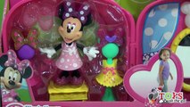 Minnie Mouse Bow-tique Tienda-maletín de Minnie Minnies Fashion On-the-Go - Juguetes de Minnie