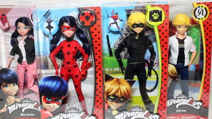 MIRACULOUS LADYBUG DOLLS Collection Review Video!!