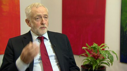 Corbyn: May slapped down both Boris and Davis in her speech