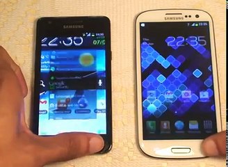 Samsung Galaxy S3 v S2 GPS Lock Test Demo Part 1