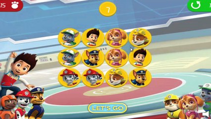 Paw Patrol Puppy Pairs Test - Paw Patrol Games - Best New Kids Apps