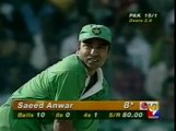 Saeed Anwar 196 Runs Against India in 1997