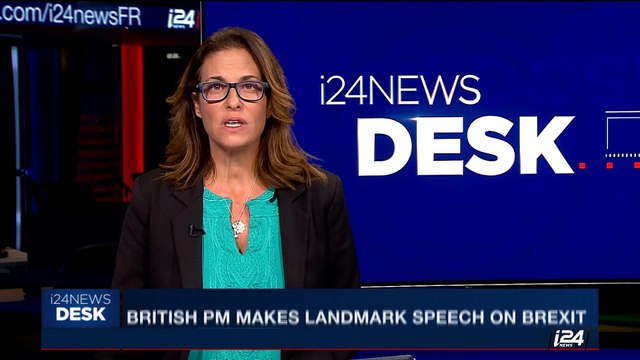 i24NEWS DESK | British PM makes landmark speech on Brexit | Friday, September 22nd 2017