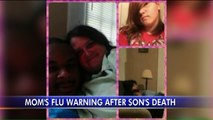Mom Issues Warning to Parents After Teen Son Dies of Flu