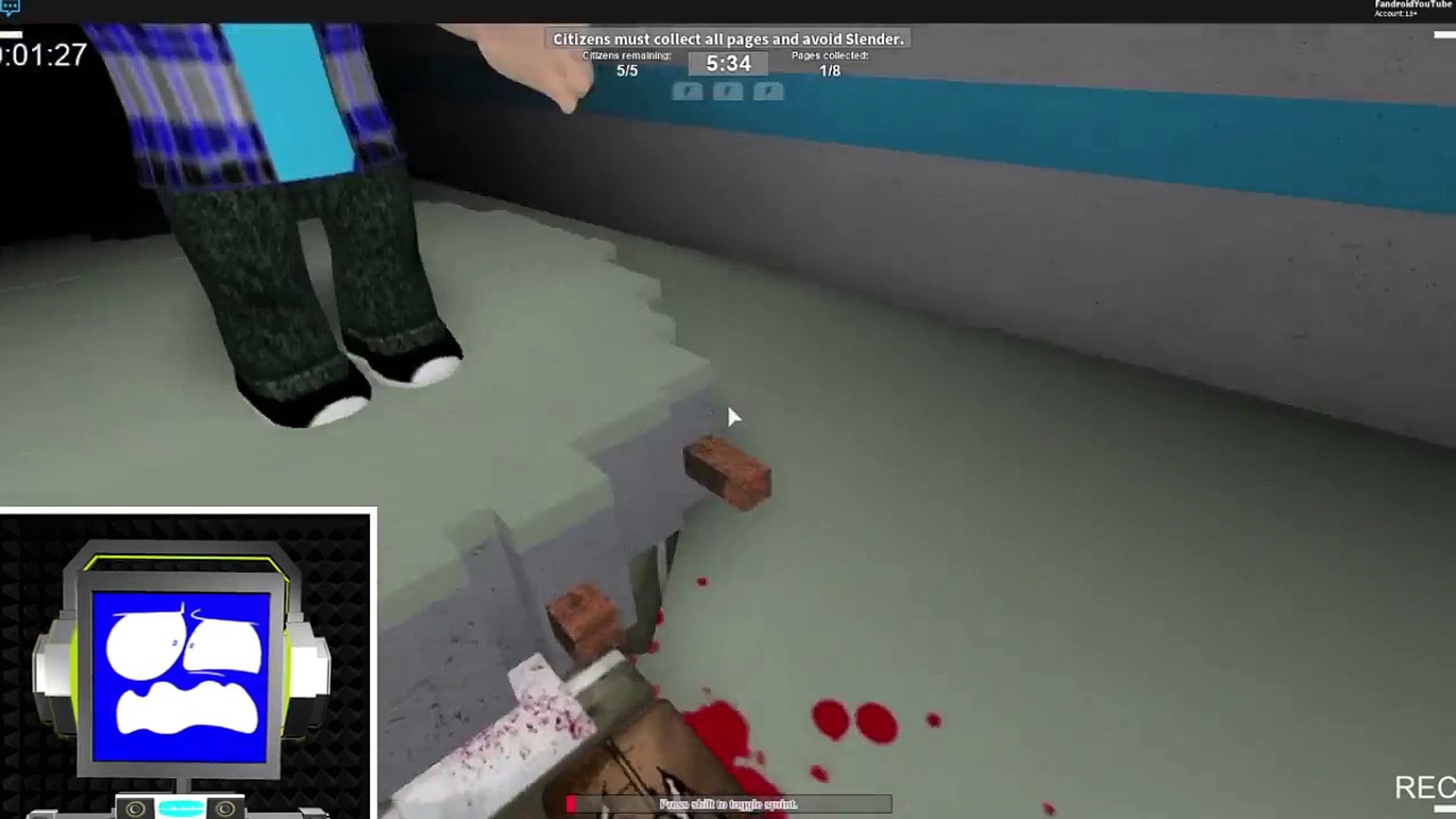 Escape From Slenderman Stop It Slender 2 Roblox - 