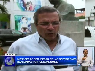 Menores se recuperan de las operaciones realizadas por Global Smile