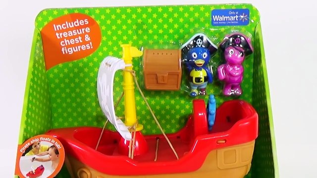 Backyardigans Aventura no Navio Pirata Brinquedos Em Português - Backyardigans Toys Juguetes