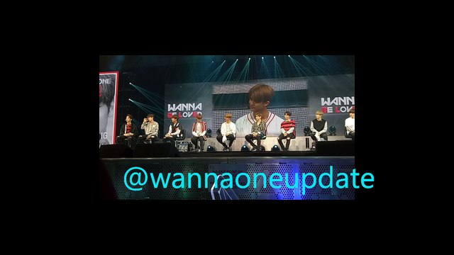 WannaOne Time (BaeJinYoung) - 170922 (SINGAPORE FANMEET)