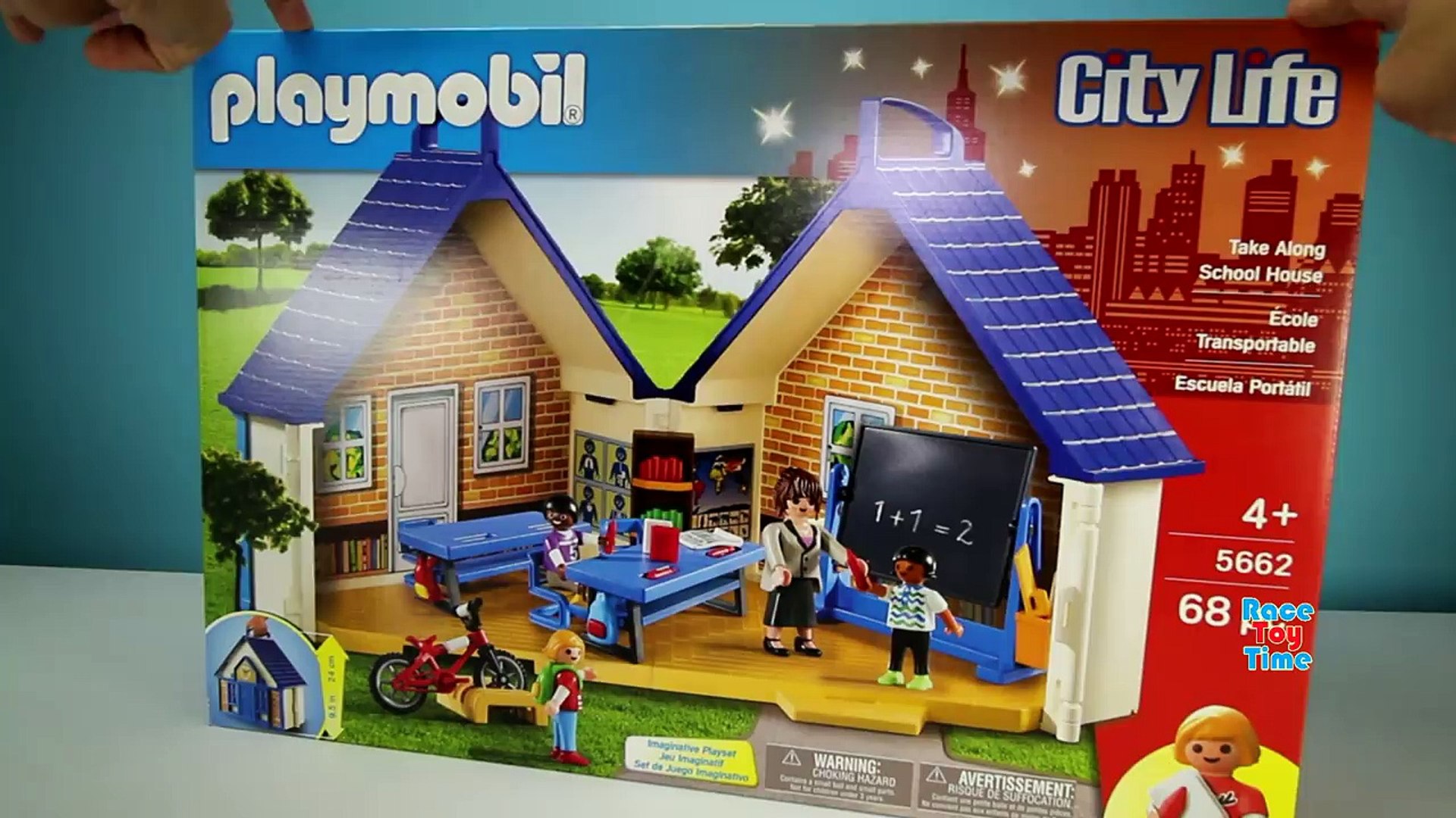 playmobil ecole transportable 3 en 1