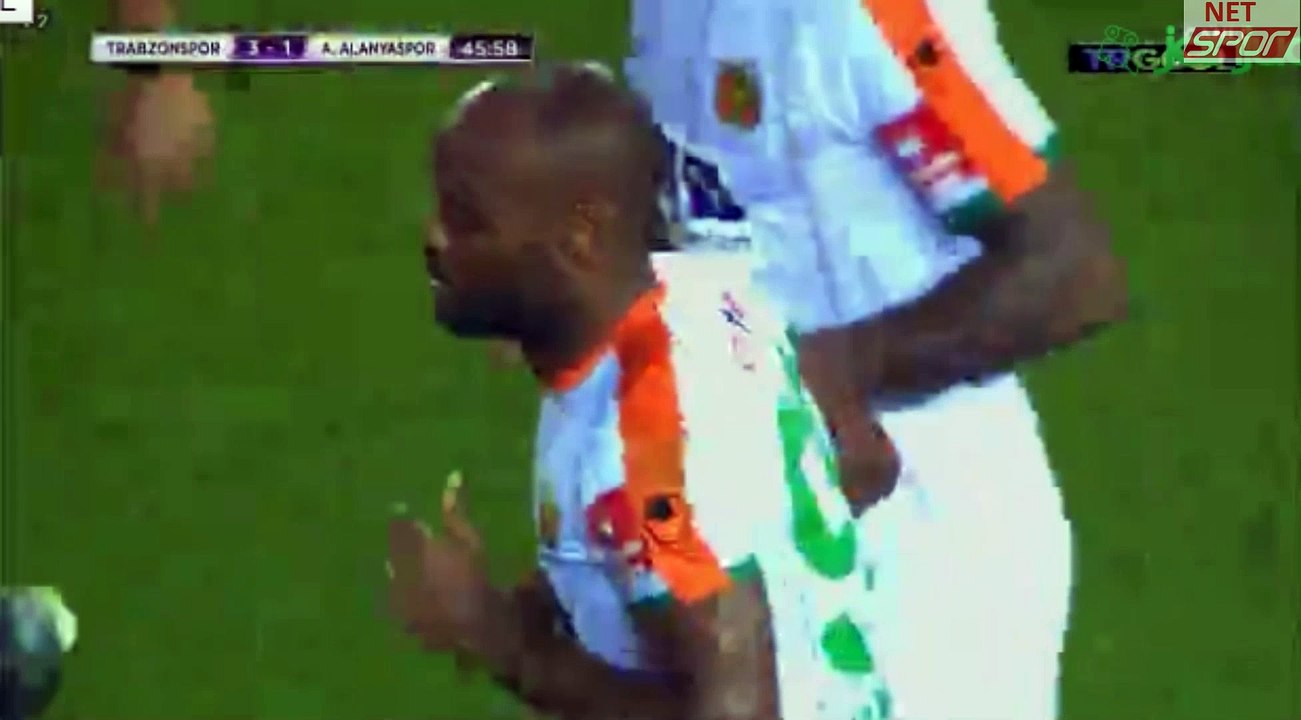 amazing goal 50 m. like a maradona style trabzonspor 3  alanyaspor 4