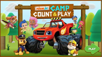 Count And Play With Paw Patrol And Blaze A the Monster Machines - Kids Learn Numbers And Colors