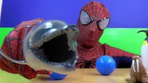 SpiderMan Unboxing Balls Surprise Toys Sea ANIMALS 2 ♥ Color Balls for Kids ♥ SpiderMan Real Life