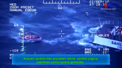 Kocaeli Açıklarında Göçmen Teknesi Battı