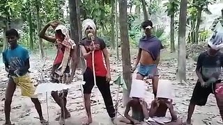 Funny boys Desi village group rockstar singing