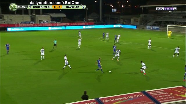 Guillaume Heinry Goal HD - Bourg Peronnas 1 - 0 Le Havre - 22.09.2017 (Full Replay)