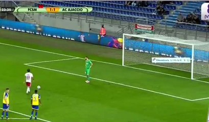 Johann Cavalli Goal HD - Sochaux 1-2 AC Ajaccio - 22.09.2017