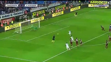 Love (Penalty) Goal HD - Trabzonspor	3-3	Alanyaspor 22.09.2017
