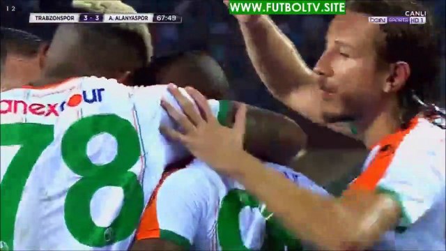 3-3 Vágner Love Penalty Goal Turkey Süper Lig - 22.09.2017 Trabzonspor 3-3 Alanyaspor