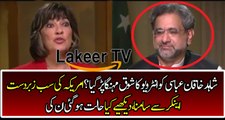 PM Shahid Khakan Abbasi Got Nerves After His Interview In USA