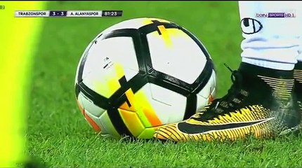 Love V (Penalty)Goal HD - Trabzonspor	3-4	Alanyaspor 22.09.2017