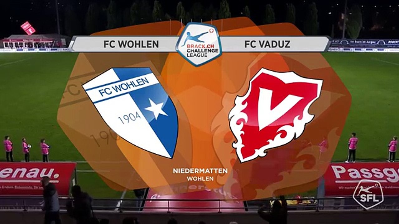 FC Wohlen 1:0 Vaduz  (Swiss Challenge League 21 September)