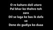 O Re Kaharo Song Lyrics Video – Begum Jaan – Kalpana Patowary, Altamash Faridi – Lyricssudh