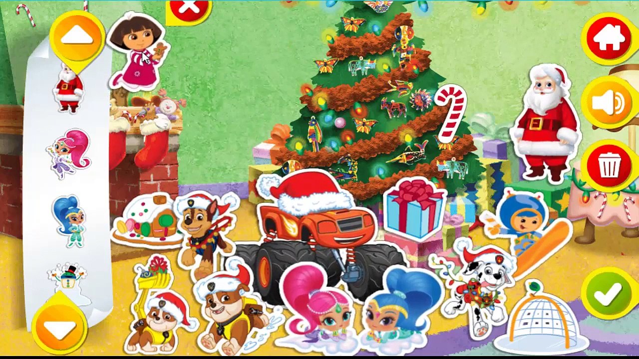 Dora, Paw Patrol Stickers - Festive Sticker Fun - All NickJr. Shows Sticker