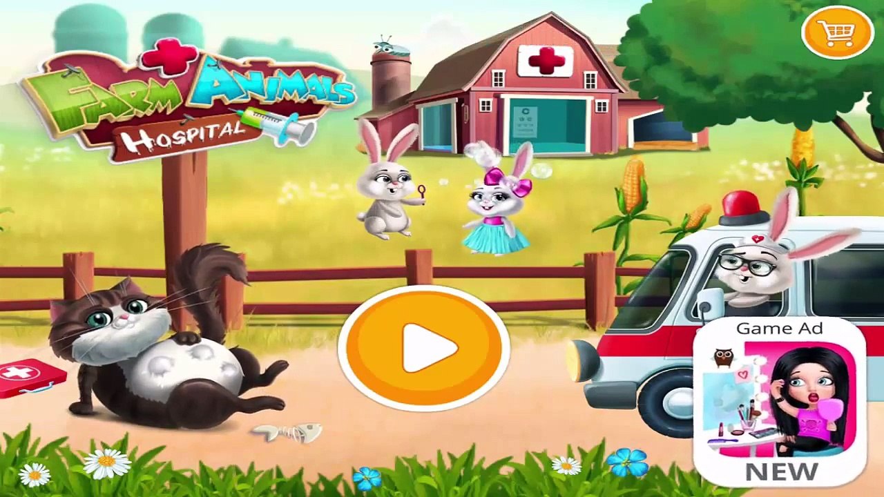 Fun Animals Care Kids Games - Baby Play Farm Animals Hospital Doctor Kids Game for Children