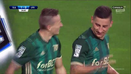 1-0 Róbert Pich Goal Poland  Ekstraklasa - 22.09.2017 Slask Wroclaw 1-0 Lech Poznan