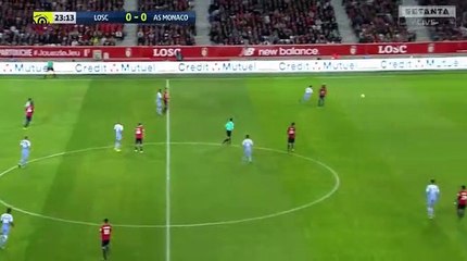 Stevan Jovetic Goal HD -Lille	0-1 Monaco 22.09.2017
