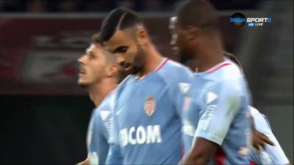 0-1 Stevan Jovetić Goal France  Ligue 1 - 22.09.2017 Lille OSC 0-1 AS Monaco