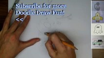 Drawing: How To Draw a Cute Cartoon Rudolph Reindeer Baby - Easy Lesson Step by Step for kids [HD]
