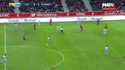 Rachid Ghezzal  Goal HD -Lille	0-2	Monaco 22.09.2017