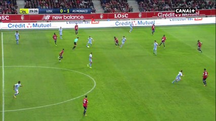 But Rachid Ghezzal - Lille VS Monaco 0-2 (22/09/2017)