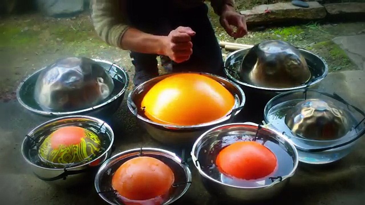 AKI-RA sunrise !!! Water Drum Improvisation 波動太鼓（HADOURUM） 3!!!!!