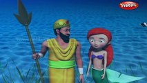 The Little Mermaid 3D Story | 3D Fairy Tales in Gujarati for Kids | Gujarati Fairy Tales