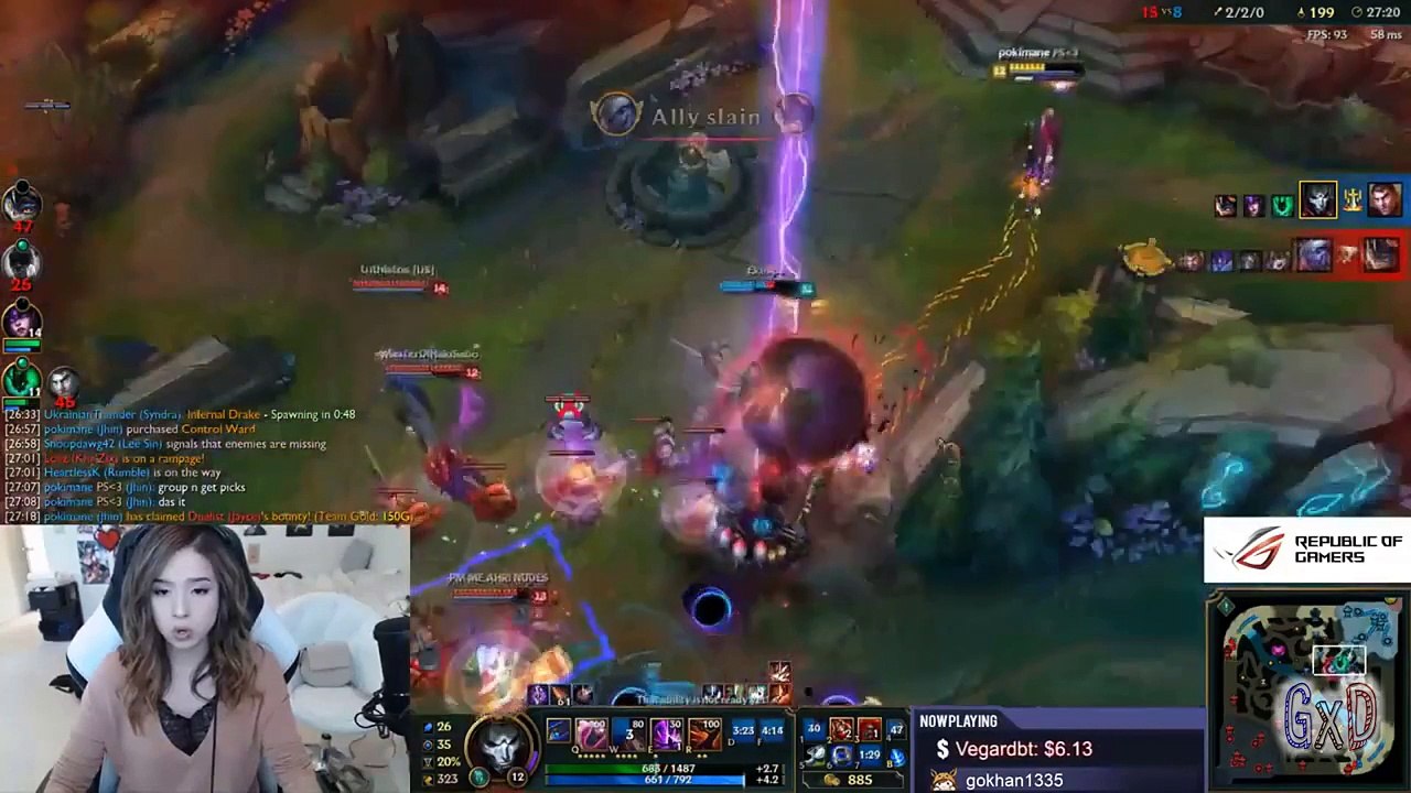kaypea vs pokimane | who is the best? |  league of legends