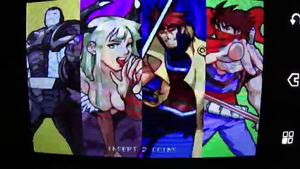 Marvel VS Capcom Arcade en Motorola MB300 Backflip Android 2.3.7 Gingerbread