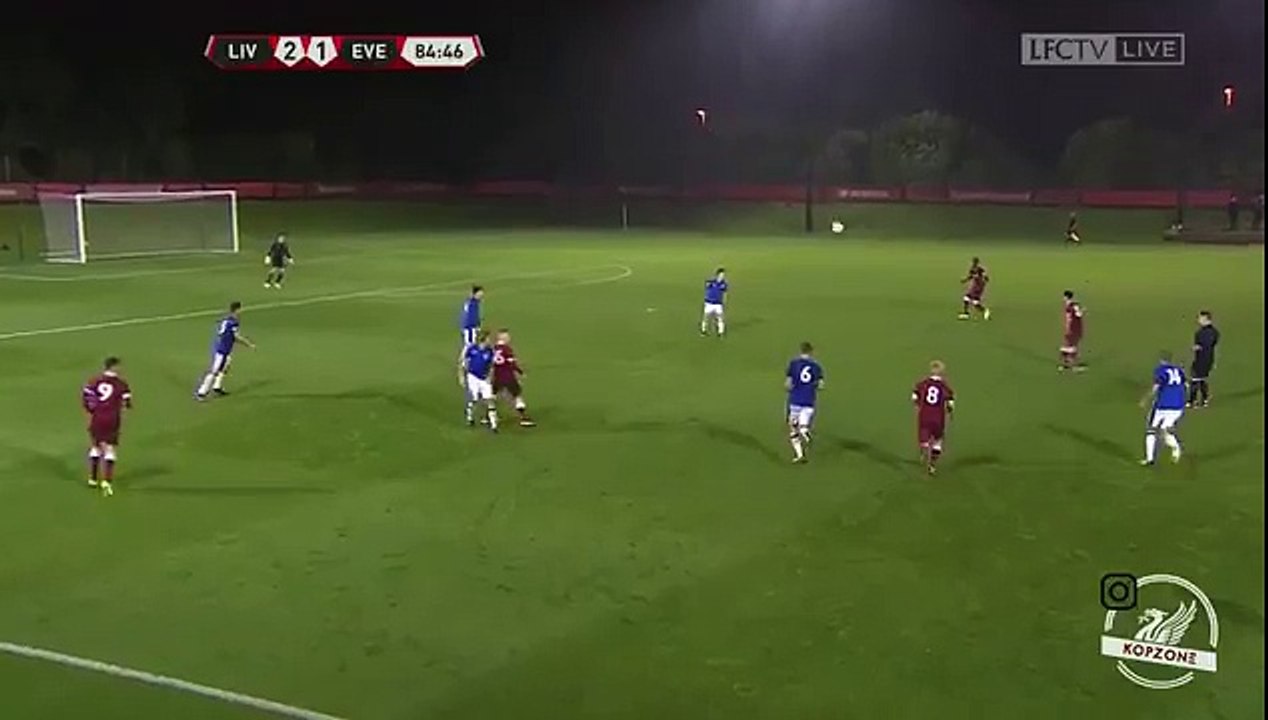 GOAL! Camacho - Liverpool u18s 3-1 Everton u18s