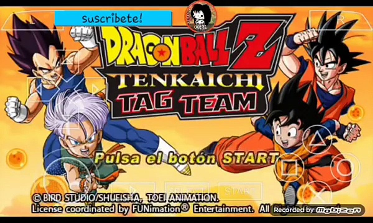 Dragon Ball xenoverse:para android ppsspp (teniachi tag Team MOD)