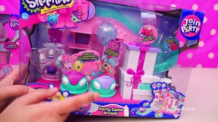 Toys for Kids L.O.L. Surprise Dolls Have a Shopkins Birthday Party - Stories With Toys & Dolls