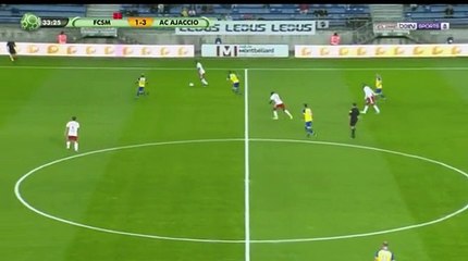 Buts Sochaux - AC Ajaccio 1-4