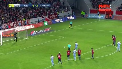 Falcao (Penalty) Goal HD - Lille	0-4	Monaco 22.09.2017