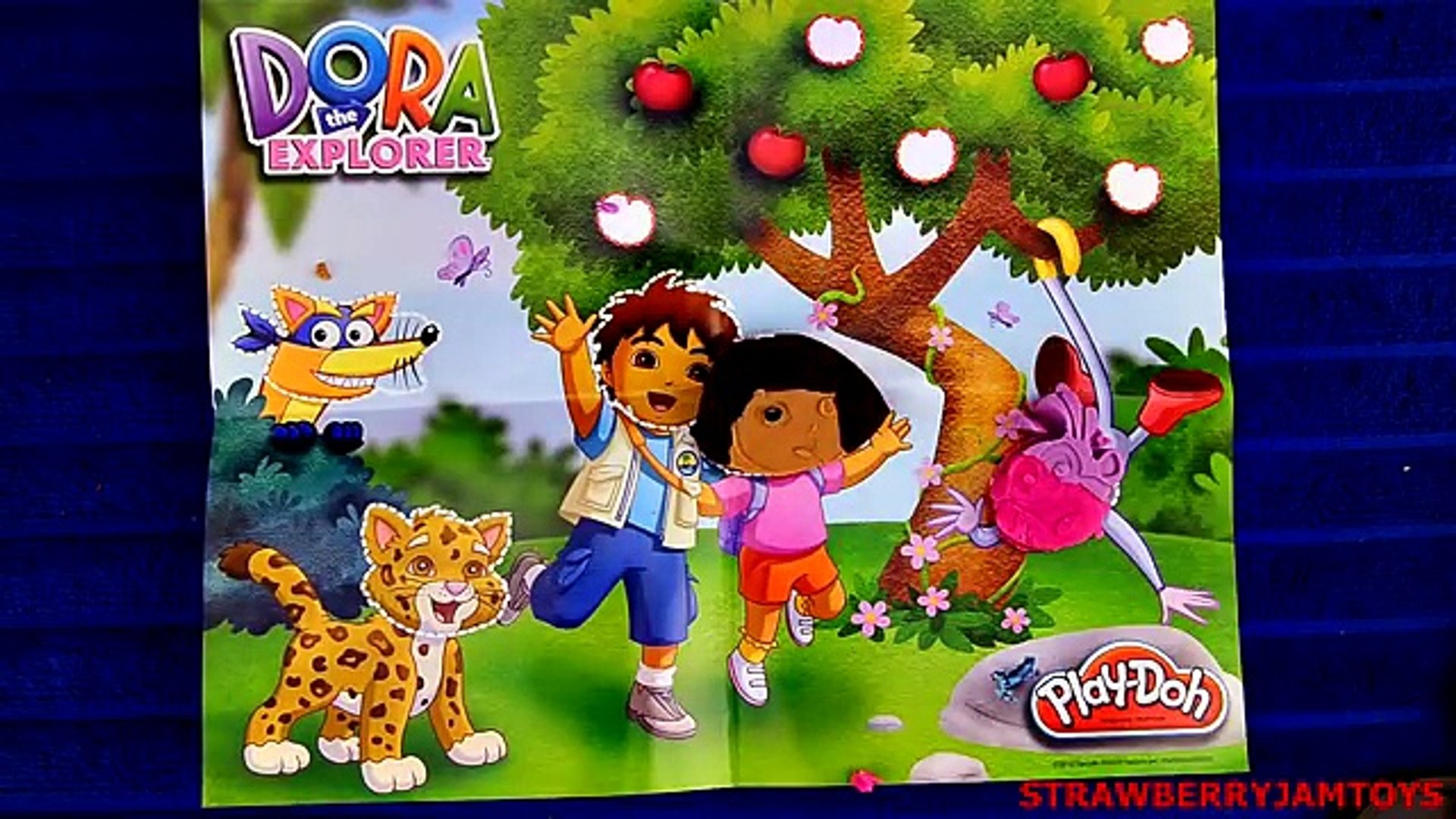 Dora play doh deals