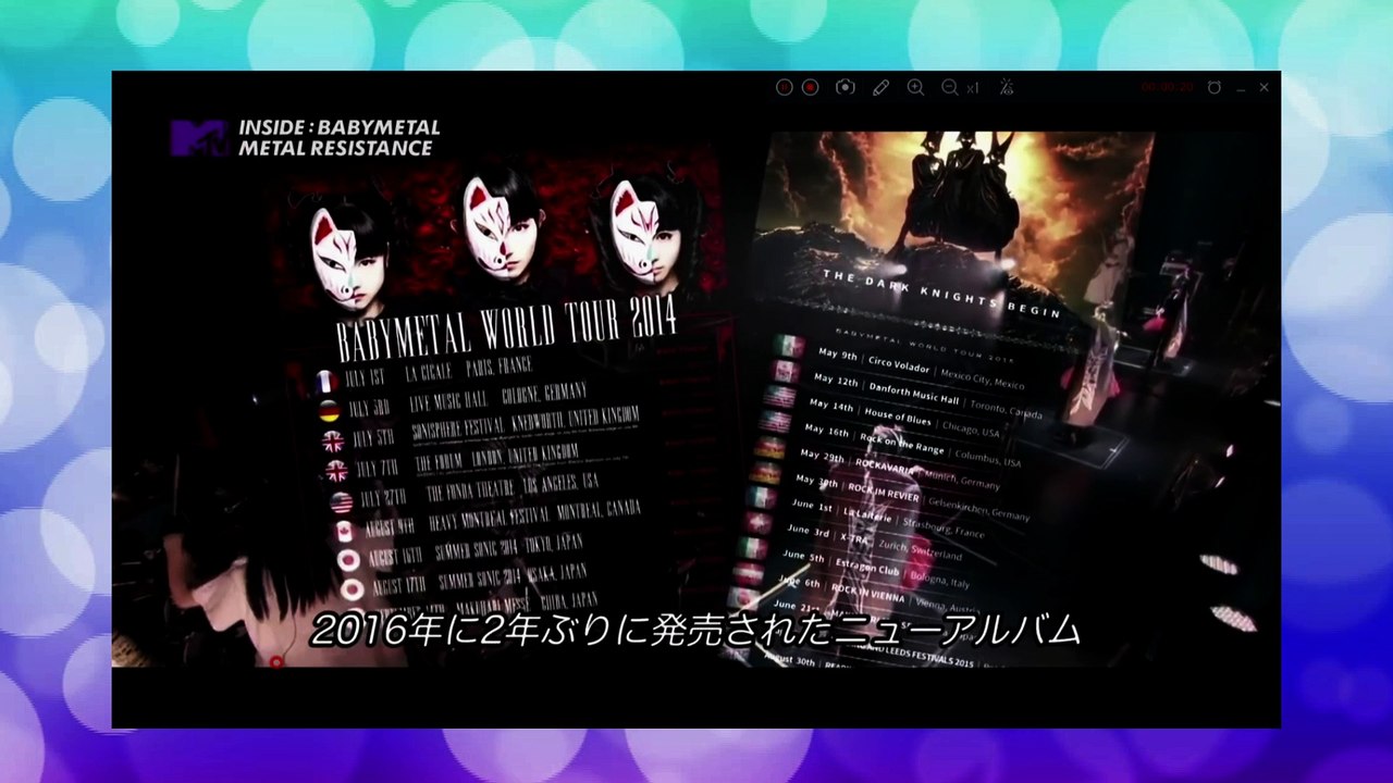 BABYMETAL INTERVIEW about METAL RESISTANCE