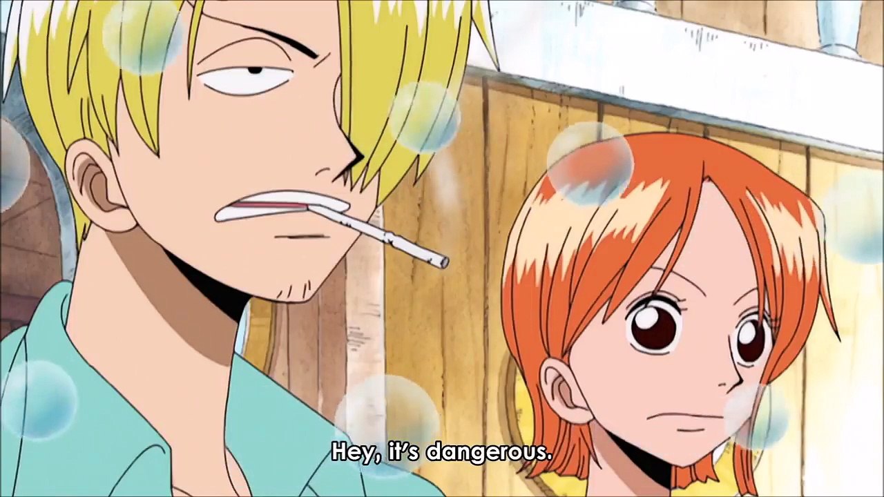The Straw hats irritates Nami - Luffy , Chopper & Usopp are messing arround !! #457