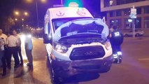 Samsun'da Ambulans Otomobil ile Çarpıştı: 1 Yaralı